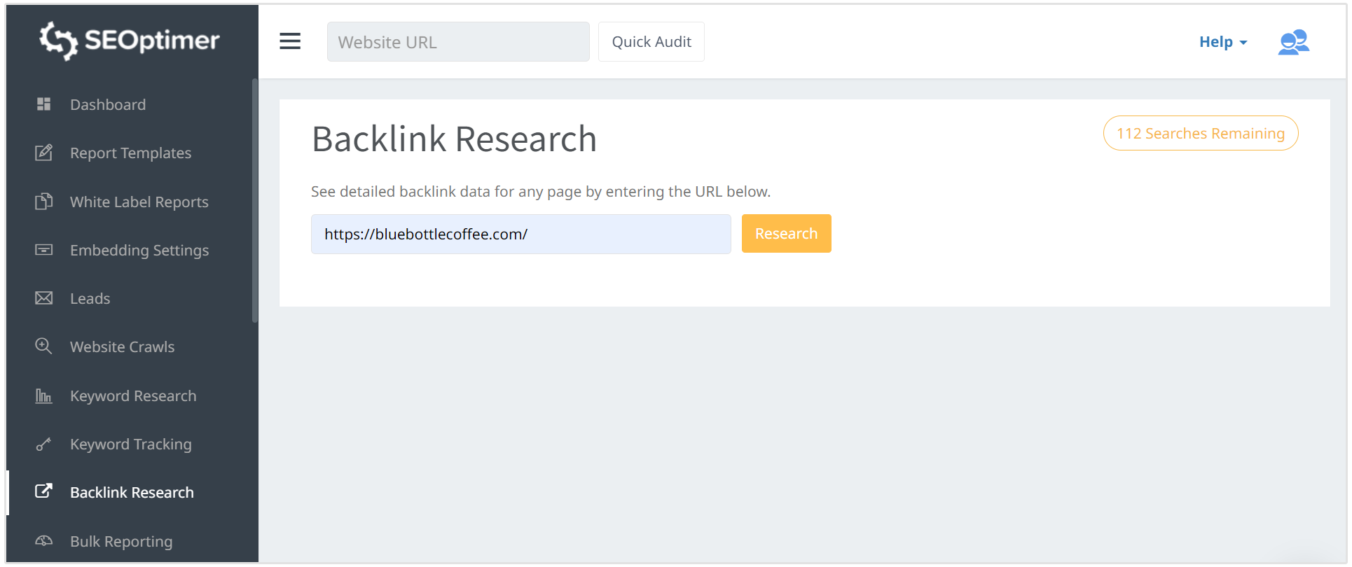 recherche de backlink