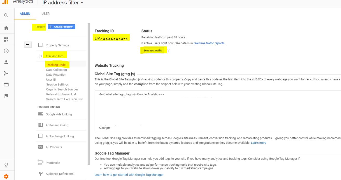 tráfico orgánico de Google Analytics